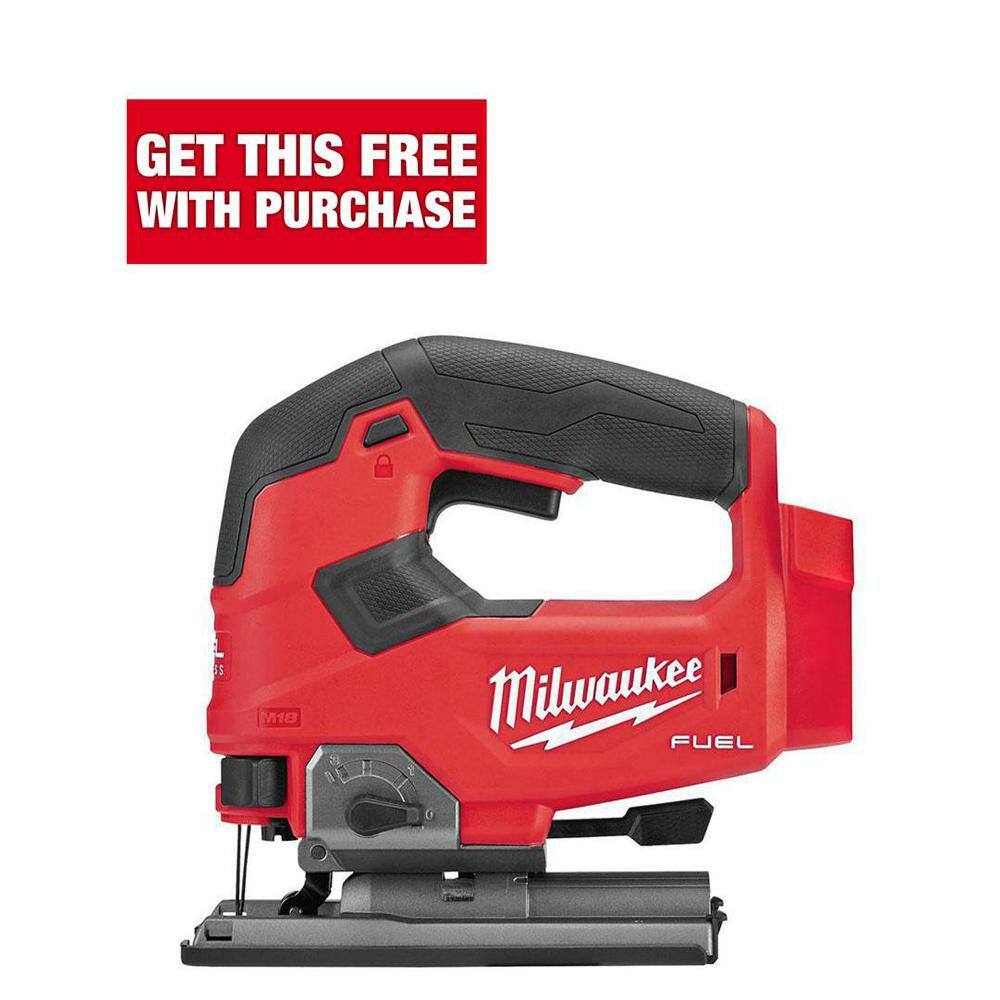 Cordless Jigsaw For Milwaukee 18V Batteries, Brushless Jig Saw Tool
