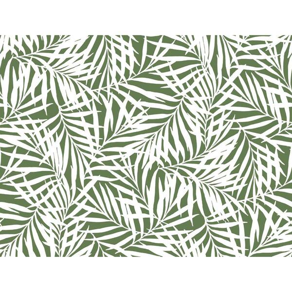 York Wallcoverings 45 sq. ft. Oahu Fronds Premium Peel and Stick Wallpaper