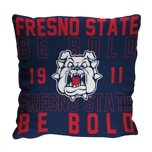 NCAA Fresno State Stacked Multi-Colored   20" Throw Pillow