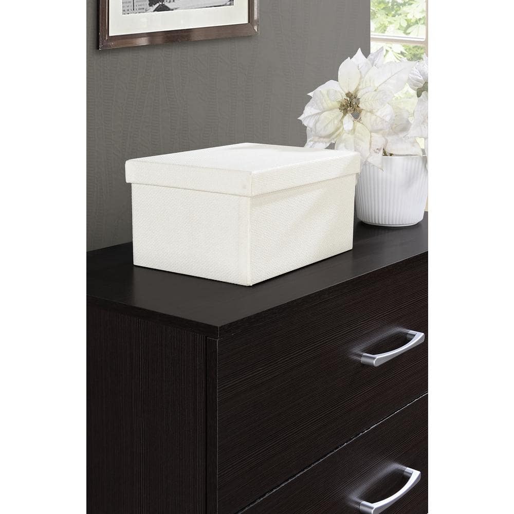 Sleek Contemporary 3-Drawer Chest in Chocolate with Dovetail Construction