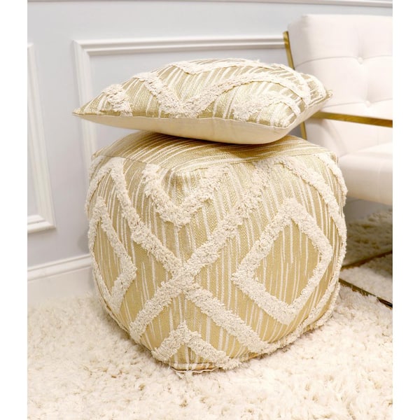 Grande pouf imbottito Durham