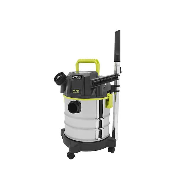 RYOBI ONE+ 18V Cordless 4.75 Gallon Wet/Dry Vacuum (Tool Only