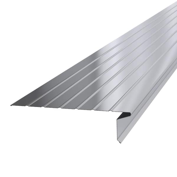 Amerimax Home Products F8 x 10 ft. Mill Finish Aluminum Drip Edge Flashing