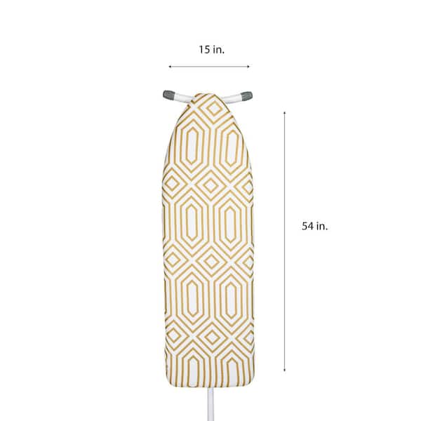 1pc Plastic Ironing Board Pad, Modern Two Tone Pad Cover For Home