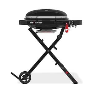 Traveler Compact Portable Propane Gas Grill in Black