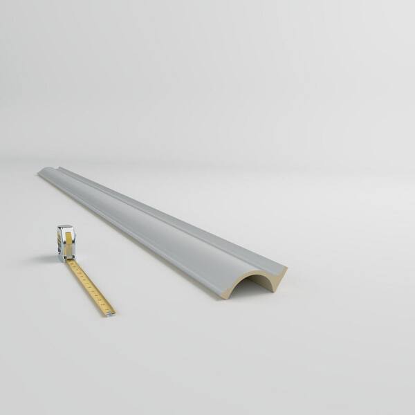 Ekena Millwork Enoch 4 in. D x 5.625 in. W x 96 in. L Polyurethane Crown Moulding