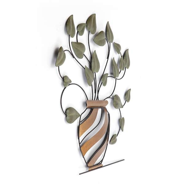 Habitat Décor Betel Botanical Metal Wall Art