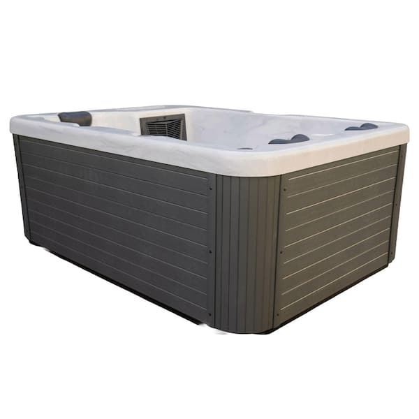 Luxury Spas Allure 3-Person-With Lounger-29 Jet-220v Standard Hot