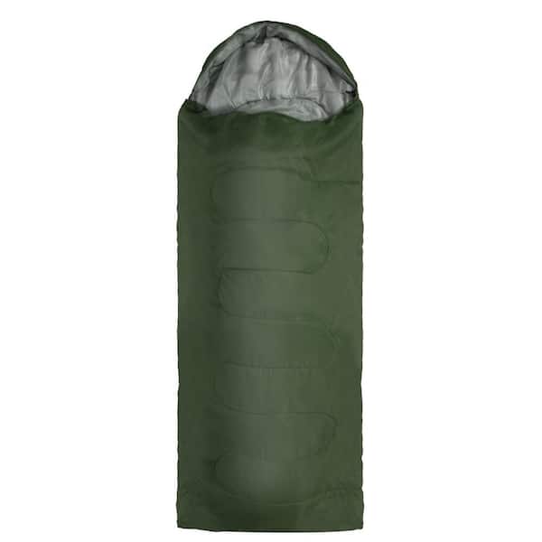 Movisa Camping Sleeping Bags for Adults Teens with Carry Bag, Army Green