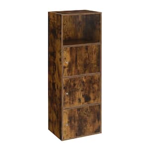 Xtra Storage Barnwood 3-Door Cabinet with Shelf