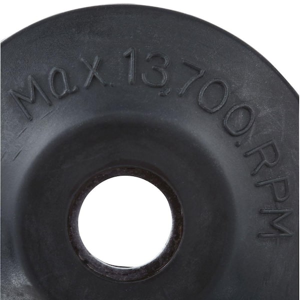 Makita 5 in. Round Hook and Loop Backing Pad (8-Hole) 743081-8 - The Home  Depot