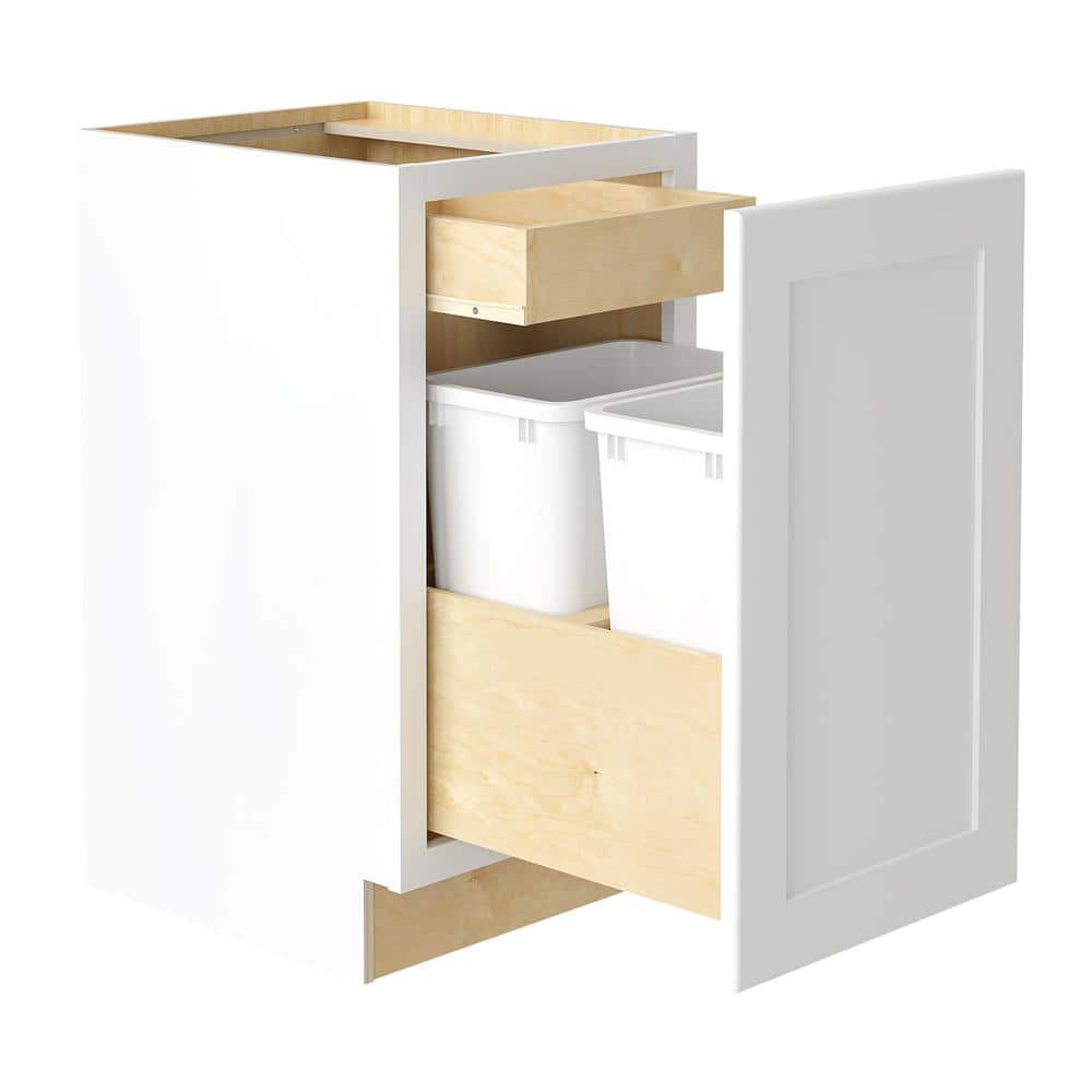 White Shaker Pull Out Shelf (Rollout Tray)