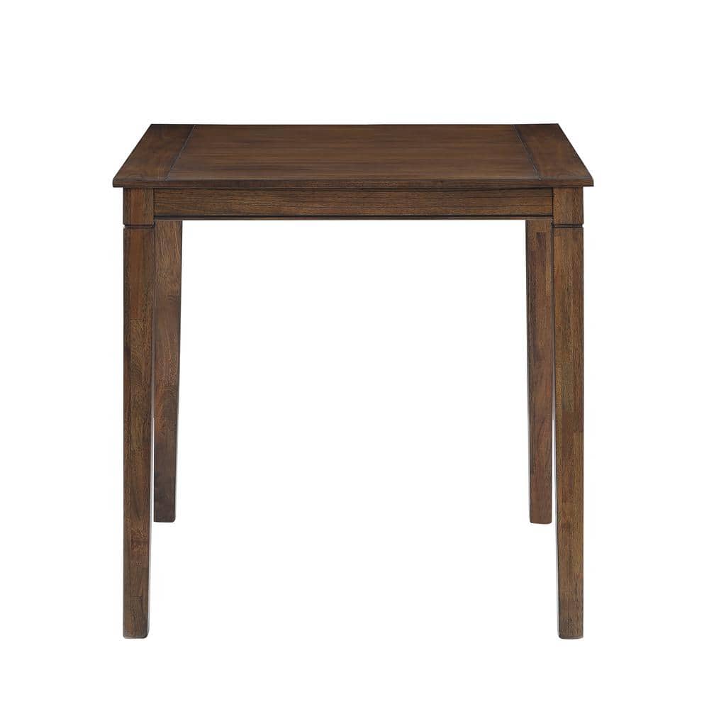 Westlake Brown Wood 5-Piece Counter Height Dining Set