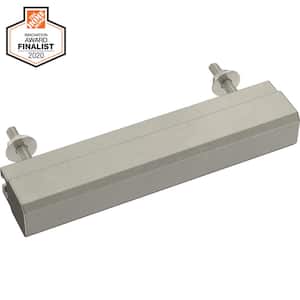 Tapered Edge Adjusta-Pull 1 to 4 in. (25 to 102 mm) Classic Satin Nickel Adjustable Drawer Pull