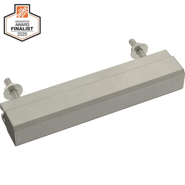 Liberty Tapered Edge Adjusta-Pull 1 to 4 in. (25 to 102 mm) Satin Nickel Adjustable Drawer Pull