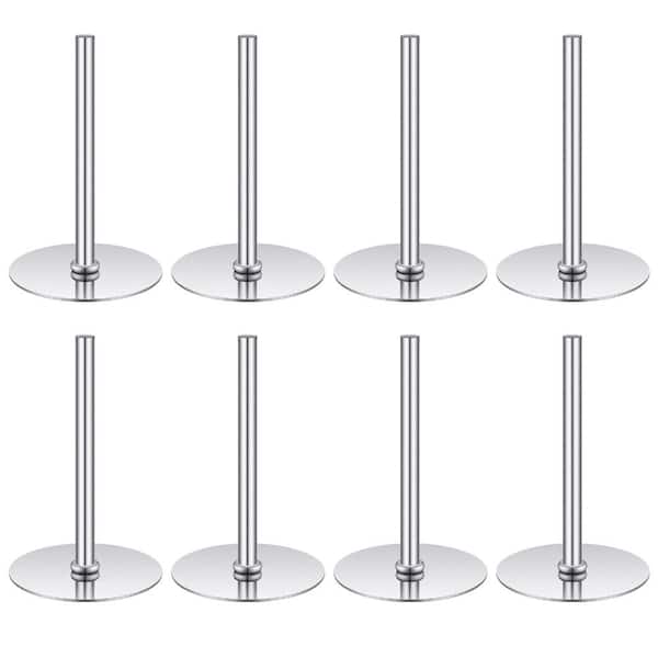 Stainless Steel Cake Heating Core Rods 2 in for Even Baking in Large and Deep Cake Layers (8-Pack)