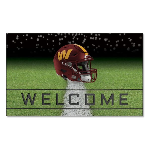 FANMATS NFL - Washington Redskins 18 in. x 30 in. Rubber Door Mat