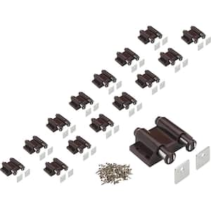 Brown Double Magnetic Touch Door Latch (192-Pack)