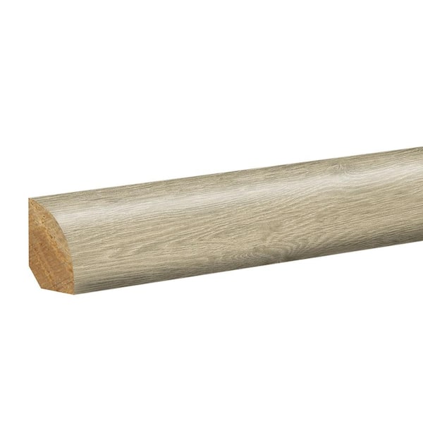 PERFORMANCE ACCESSORIES King 0.62 in. T x 0.75 in. W x 94.5 in. L Textured Wood Look Laminate Moulding/Trim Quarter Round Molding