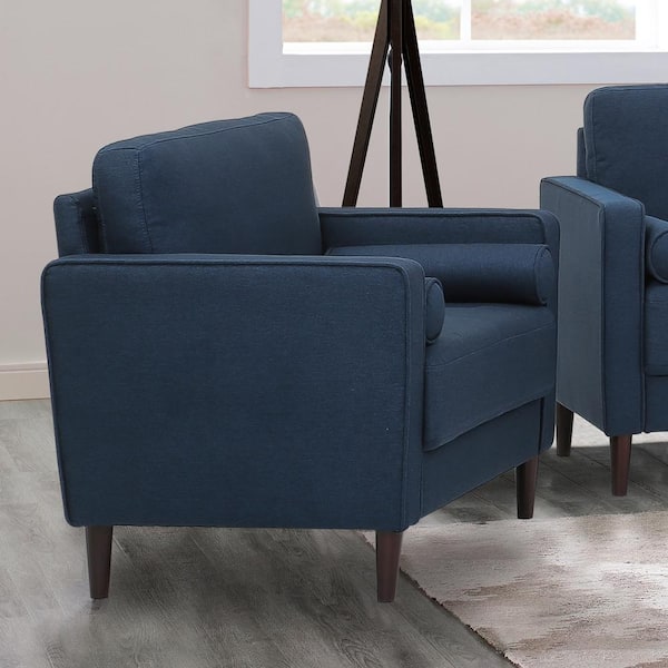 Lifestyle Solutions Poltrona Lexington Blu Navy – Comoda E Di Design