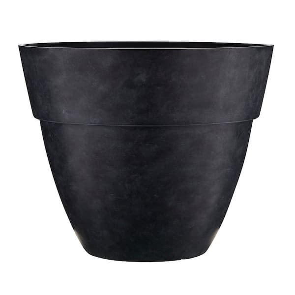 CHG CLASSIC HOME & GARDEN Decatur Large Gray Resin Lightweight Round ...