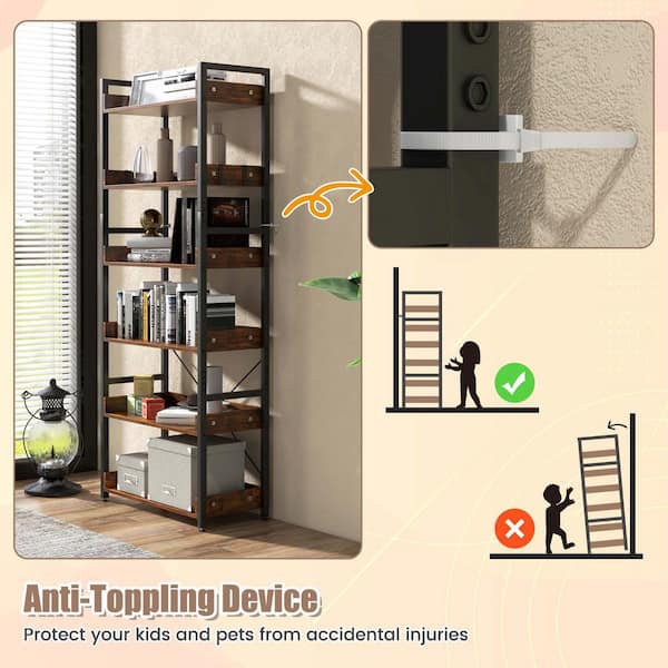 SALE10％off【即納＆送料無料】wood iron shelf 670*600*225