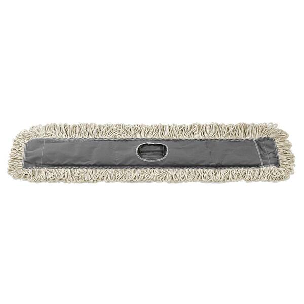 Alpine Industries 36 in. Cotton Dust Dry Mop Replacement Head (3-Pack)
