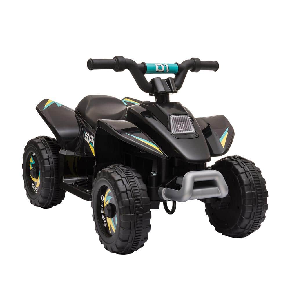 6V Kids ATV 4-Wheeler Ride on Car, Electric Motorized Quad Battery Powered Vehicle with Forward/Reverse Switch, Black price history on PriceWatchPro