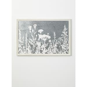 Herb and Flower Metal Decorative Sign 24.75 in. x 36.5 in.