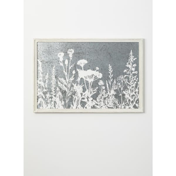 SULLIVANS Herb and Flower Metal Decorative Sign 24.75 in. x 36.5 in.