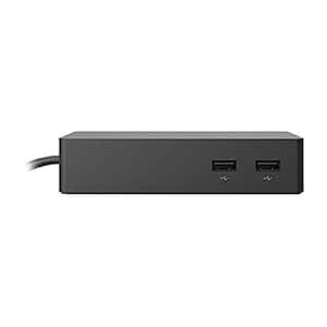 Fast Data Docking Station with 4 USB 3.0 Ports, Ethernet and 2 Mini Display Ports Transform into Desktop PC, Black