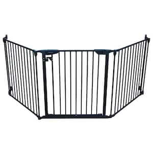 north states deluxe hardware mount gate in matte bronze