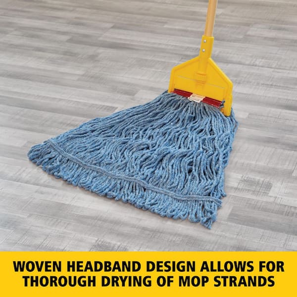 トップス mopo Rubbermaid Commercial Products #24 Blend String Mop 1974341 - The
