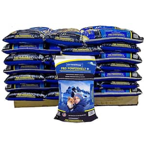 50 lb. Pro PowerMelt + Infused w/Calcium and Potassium Chloride, Corrosion Inhibitor, Anti-Caking and Dye Pallet(49-Bag)