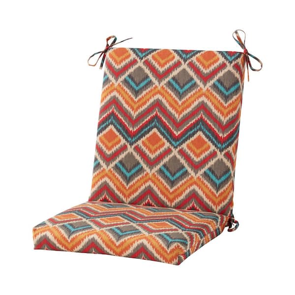 20 in x 19 in Outdoor High Back Chair Pad, Surreal