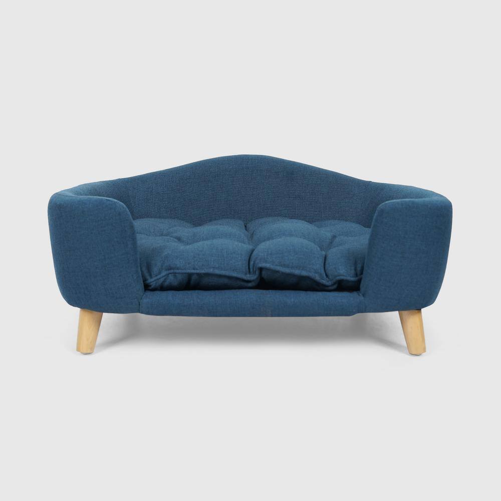 Ferncliffe Small Navy Blue Fabric Bed price history on PriceWatchPro