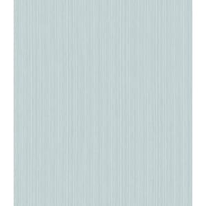 Casa Mia Vertical Yarns Soft Bleu Paper Non-Pasted Strippable Wallpaper Roll (Cover 56.05 sq. ft.)