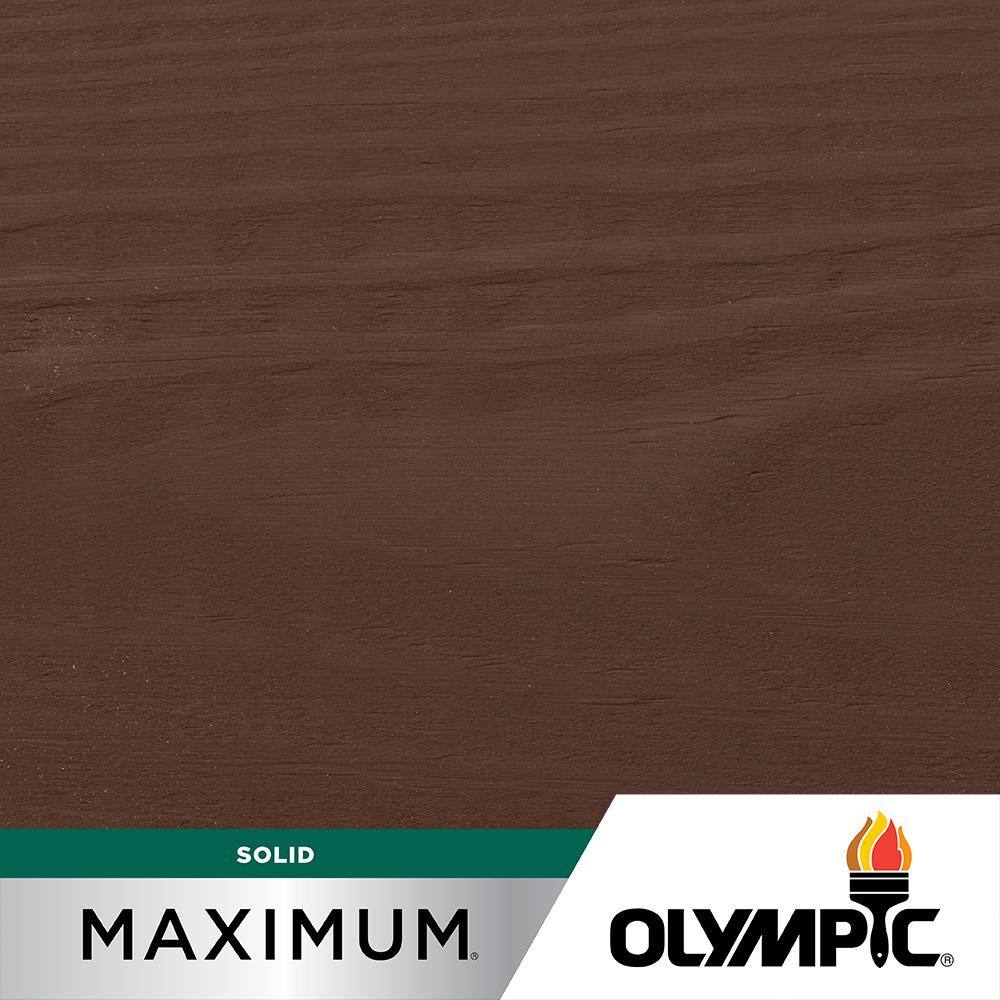 Reviews for Olympic Maximum 5 gal. SC1044 Mahogany Solid Color