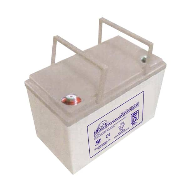 LEOCH 12 Volt 75 Ah Sealed Lead Acid Battery for Ryobi 38 in. Riding Mowers LPC12 75T6 The Home Depot