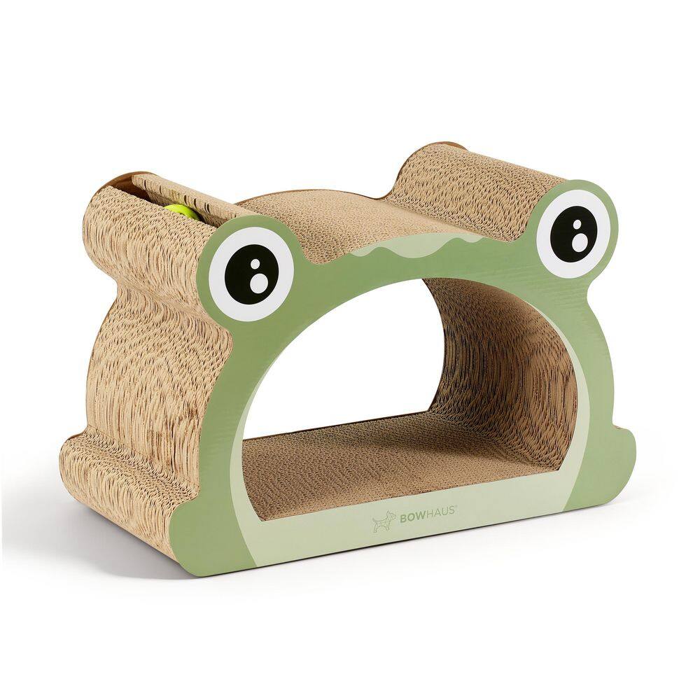 Frog Style Cat Scratching Board, Cat Scratcher Lounger with Play Ball price history on PriceWatchPro