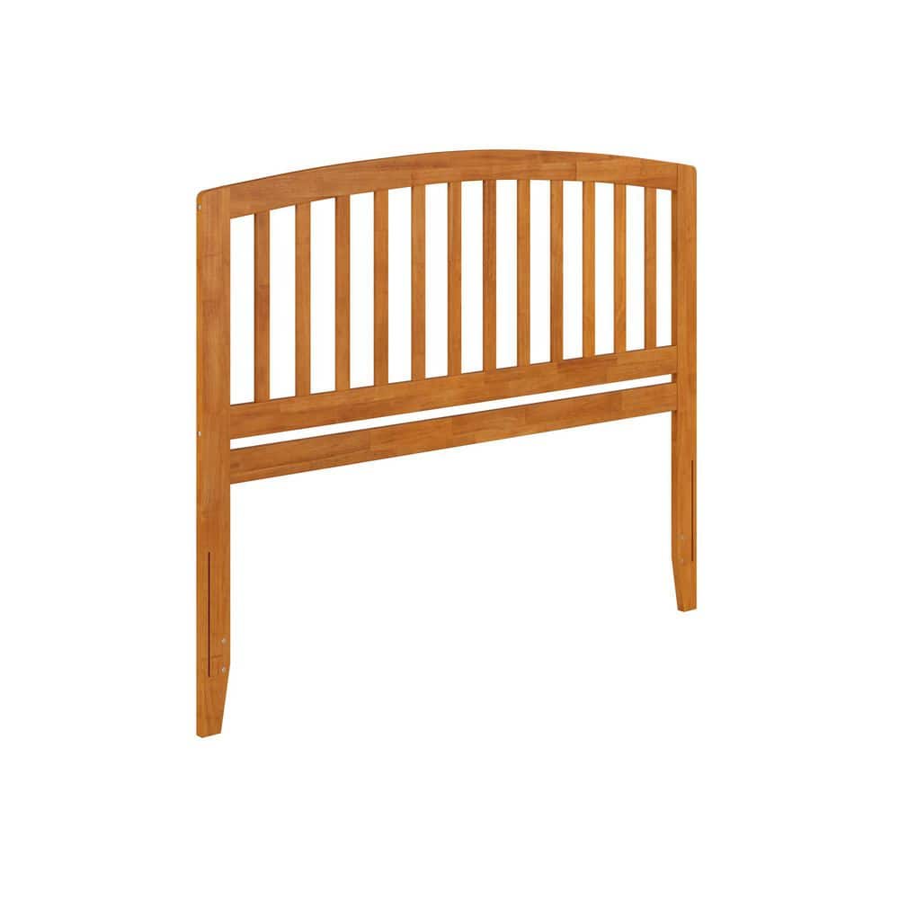 Richmond Light Toffee Solid Wood Queen Headboard with USB Charger
