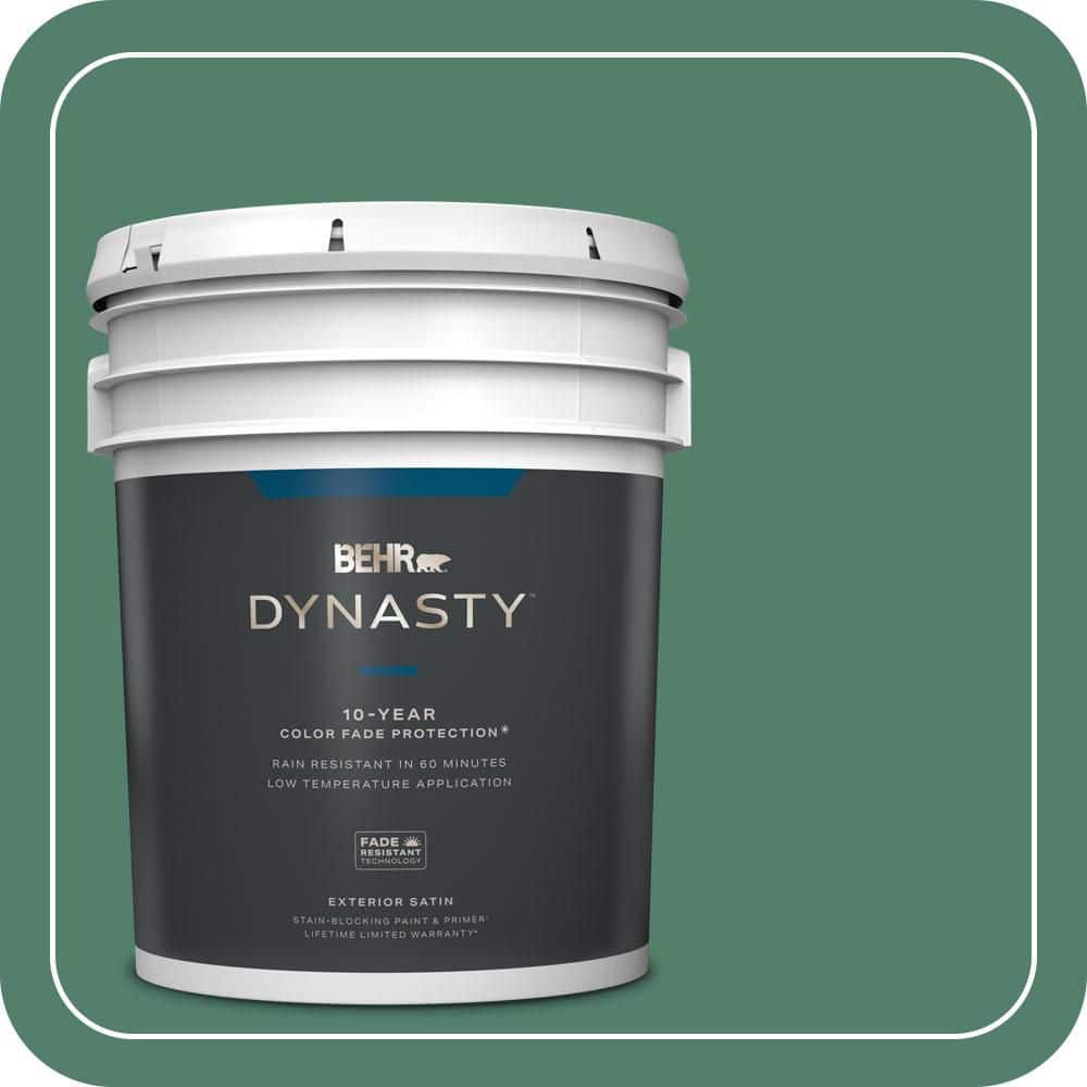 5 gal. #M430-6 Park Bench Satin Enamel Exterior Stain-Blocking Paint & Primer price history on PriceWatchPro