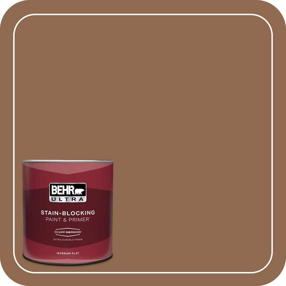 1 qt. #PPU4-01 Caramel Swirl Extra Durable Flat Interior Paint & Primer price history on PriceWatchPro