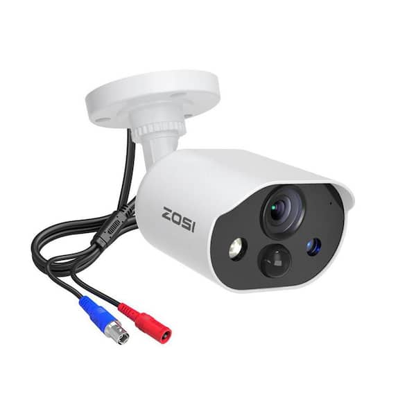 ZOSI 1080P FHD TVI Hardwired Home Security Camera with Audio