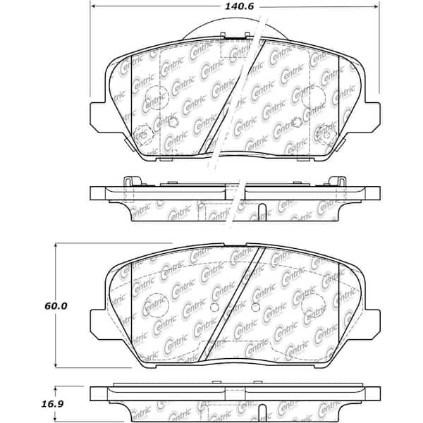 Centric Parts Disc Brake Pad Set