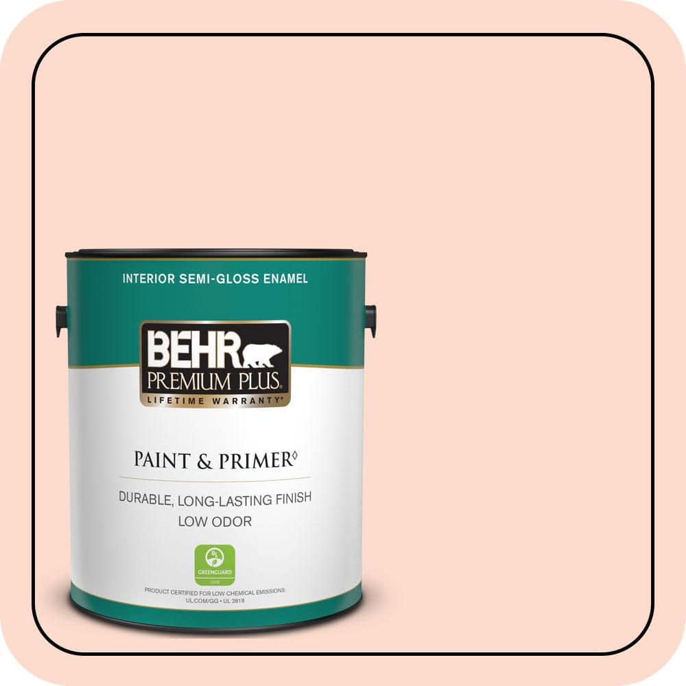 1 gal. #220C-2 Peachtree Semi-Gloss Enamel Low Odor Interior Paint & Primer price history on PriceWatchPro