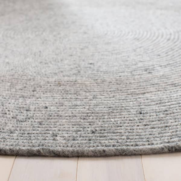 Brown and Grey Flatweave Chenille Rug - 3'6 x 5'6 – abc carpet