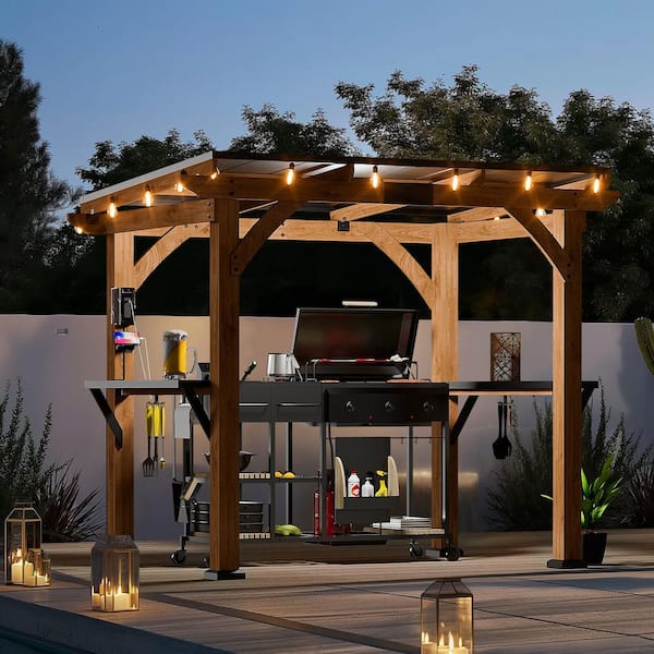 COVERED OUTDOOR OUTDOOR LIVING SPACES Ultra Series 6 ft. x 8 ft