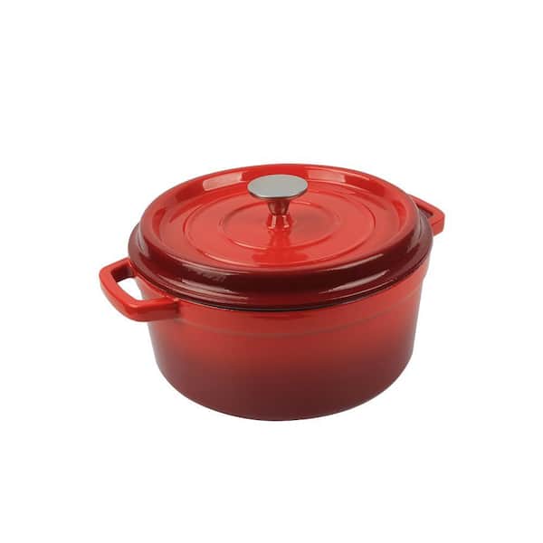Cast Iron Dutch Oven, 3 QT round Dutch Oven Pot with Self Basting Lid for  Home B