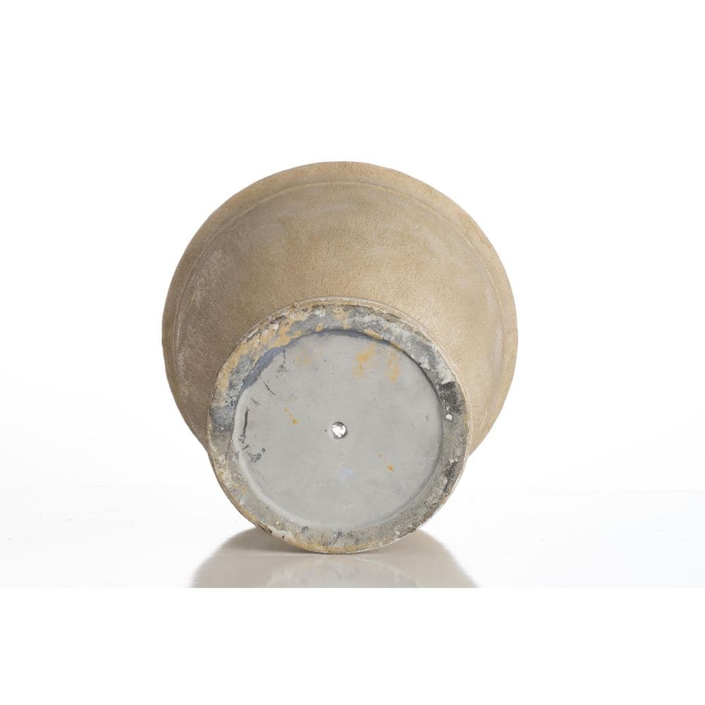 Delfina Tallow Fiberstone Large Outdoor Urn